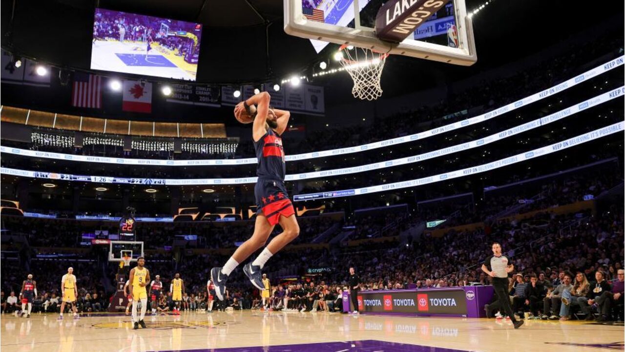 Duelo entre Wizards e Lakers