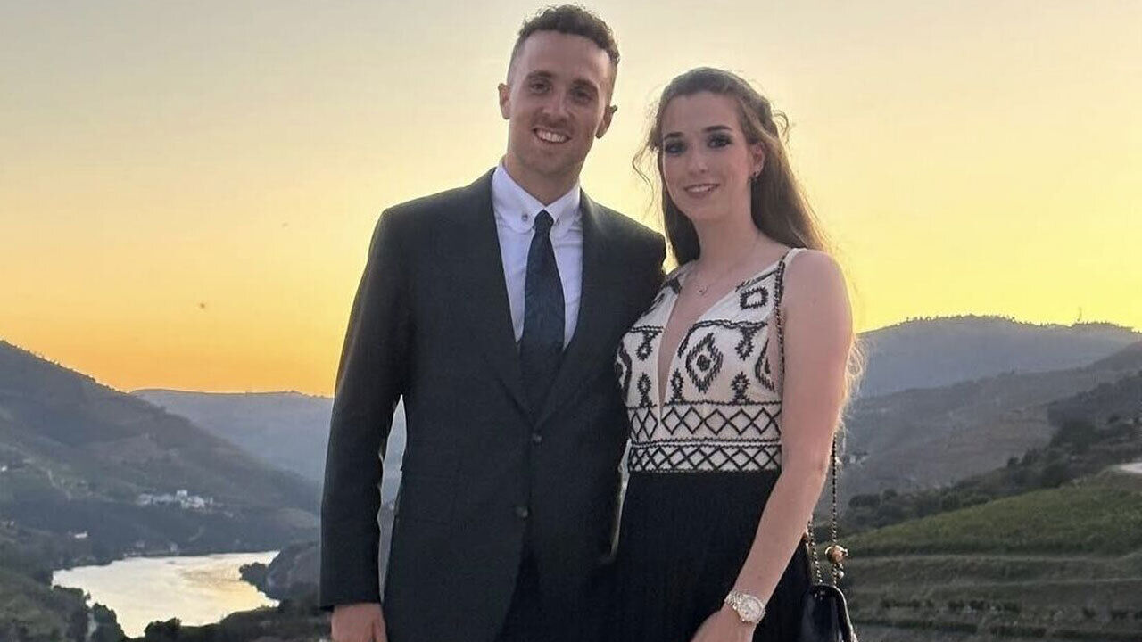 Diogo Jota e Rute Cardoso