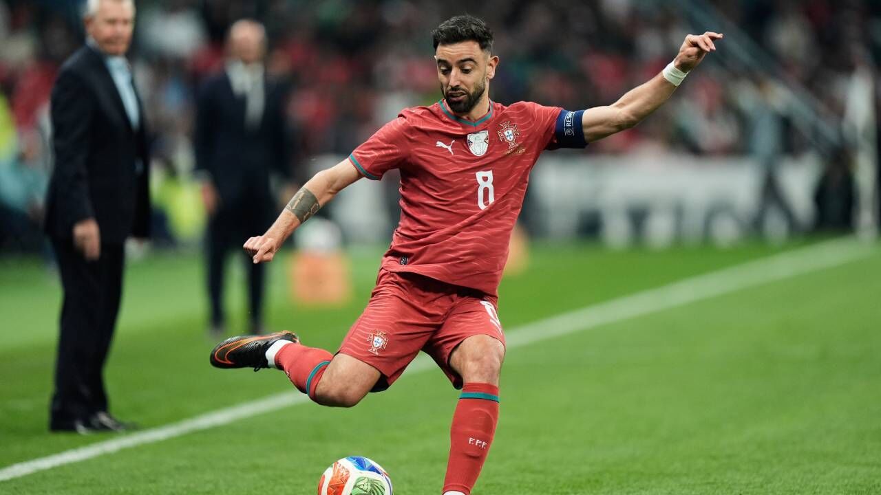Bruno Fernandes tem brilhado com a camisola da Seleção Nacional