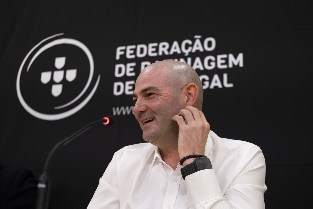 Reinaldo Ventura, selecionador nacional de hóquei em patins