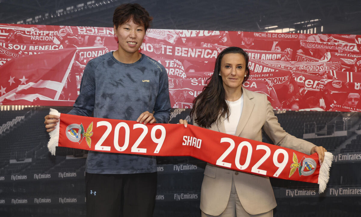 Ziqin Shao é reforço do Benfica para a próxima temporada