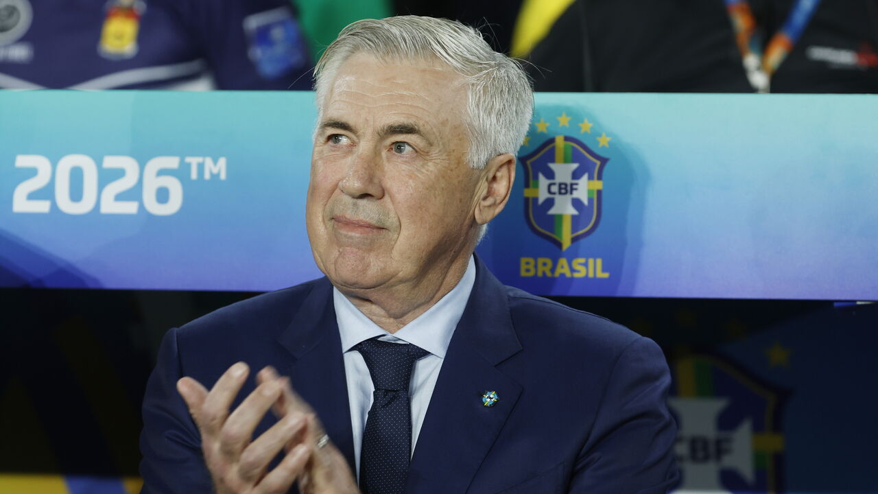 Carlo Ancelotti, selecionador do Brasil