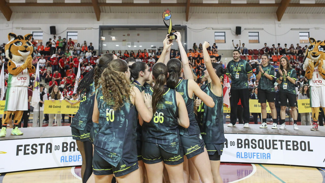AB Porto ergueu o troféu em sub-16 femininos em 2025 pelo terceiro ano consecutivo
