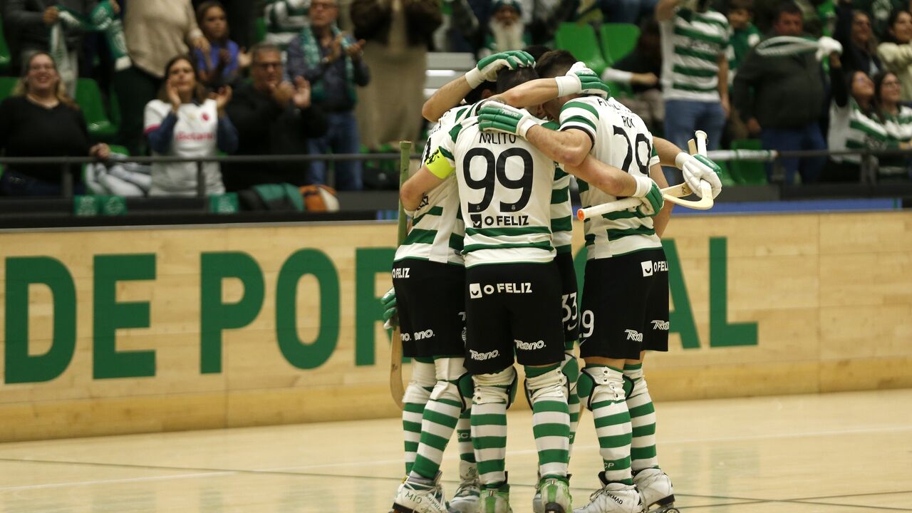 Sporting CP completa jornada de hóquei em patins