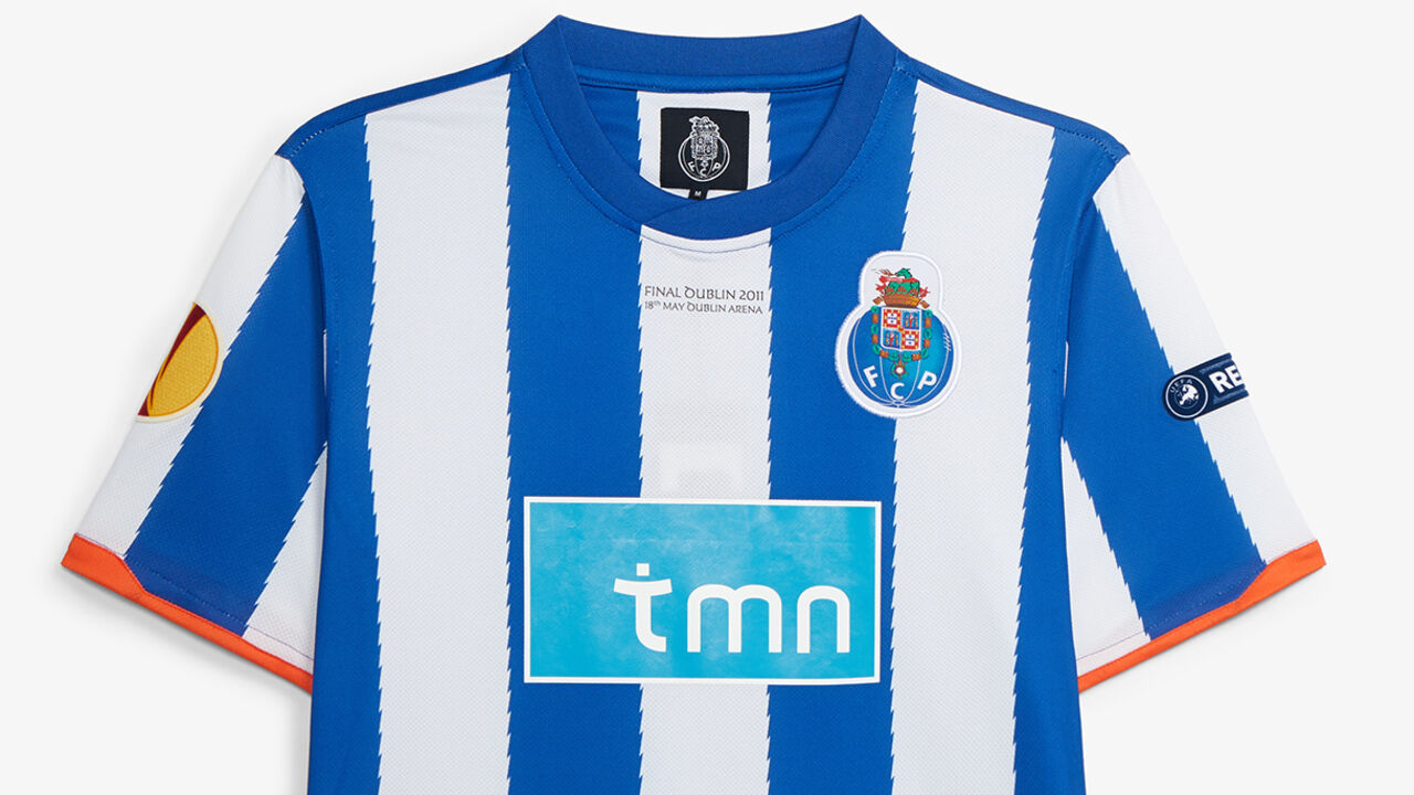 FC Porto lança camisola retro da final de Dublin, época 2010/11