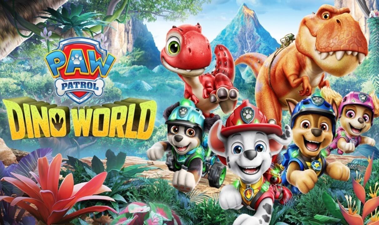 Paw Patrol: Dino World, a nova aventura com cães explorando a ilha