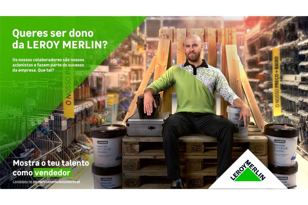 A Leroy Merlin procura vendedores
