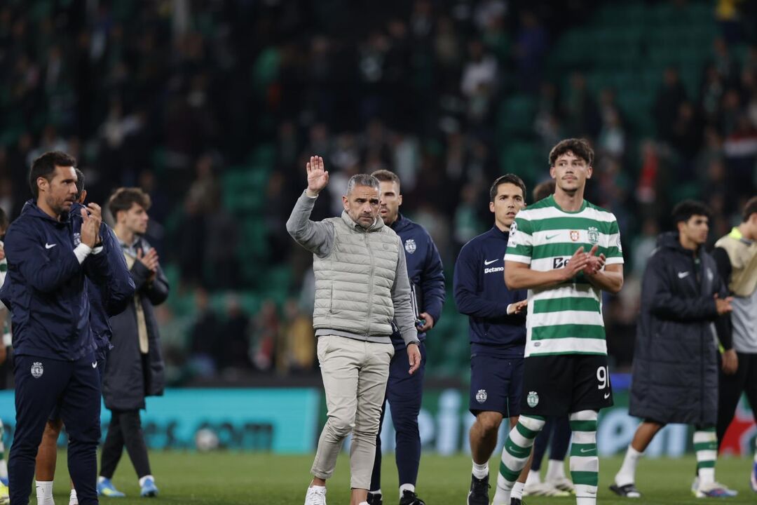 Rui Borges após o Sporting-Arsenal