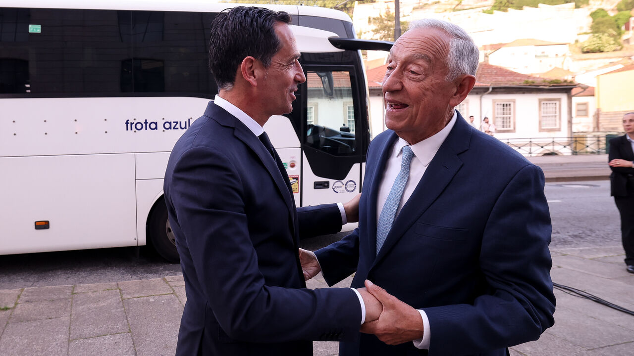 Pedro Proença e Marcelo Rebelo Sousa