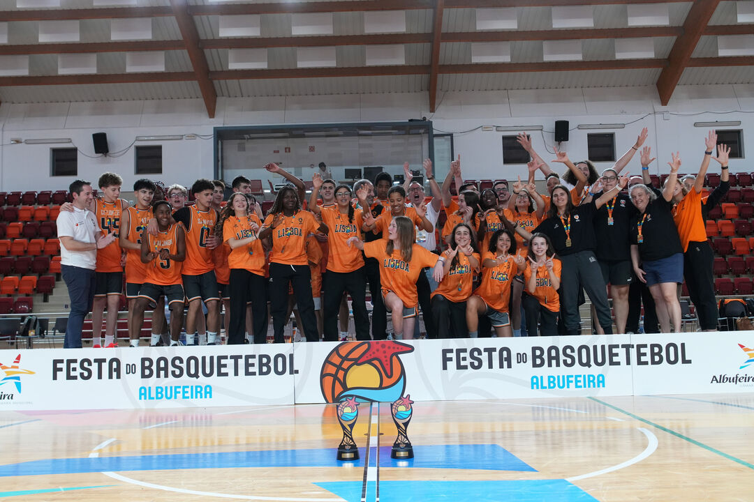 Lisboa ergue o título nas sub-14 femininas em Albufeira