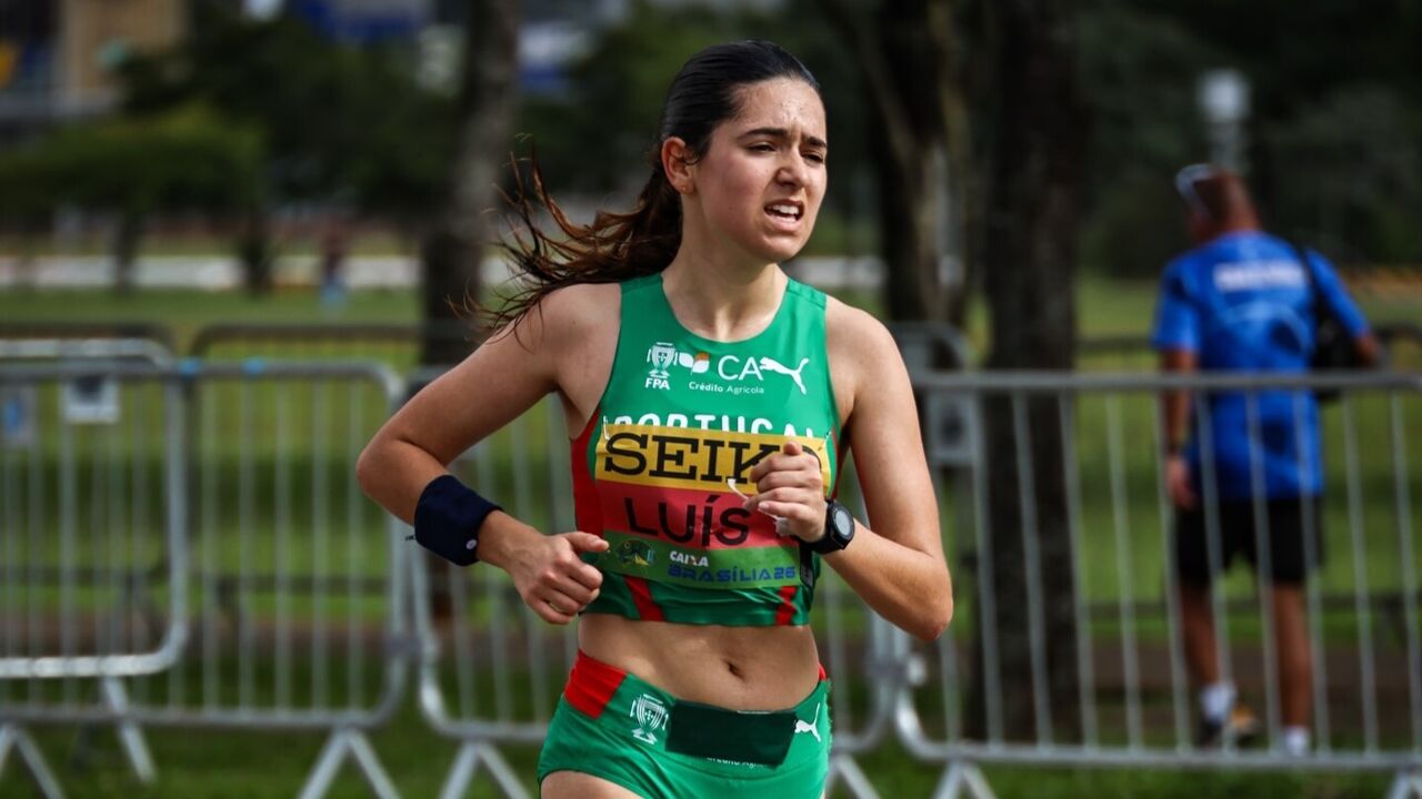 Isabel Luís competiu no Mundial de marcha atlética sub-20 no Brasil