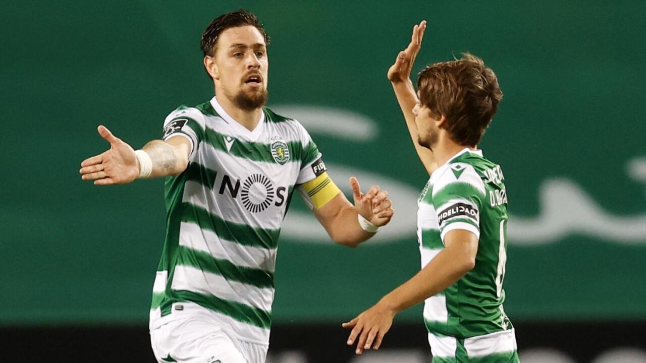 Coates e Daniel Bragança nos tempos em que partilharam o balneário do Sporting