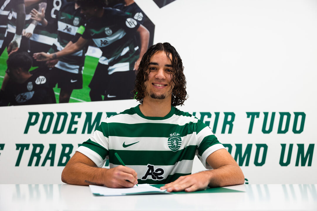 Rodrigo Nogueira assina contrato com o Sporting CP para a nova época