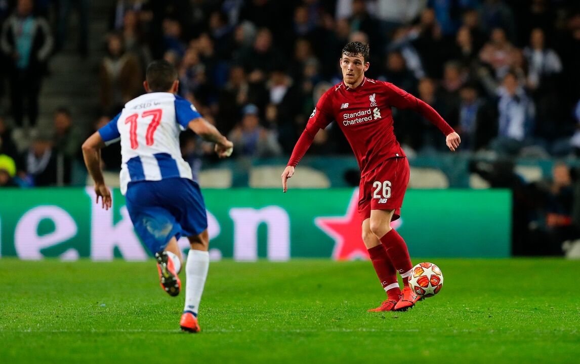 Robertson, lateral do Liverpool, pode ir para o Tottenham no final da época