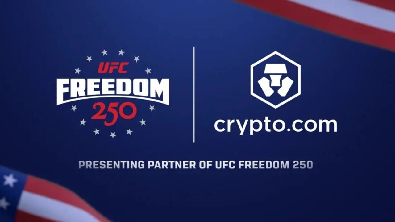 Crypto.com é parceiro do UFC Freedom 250