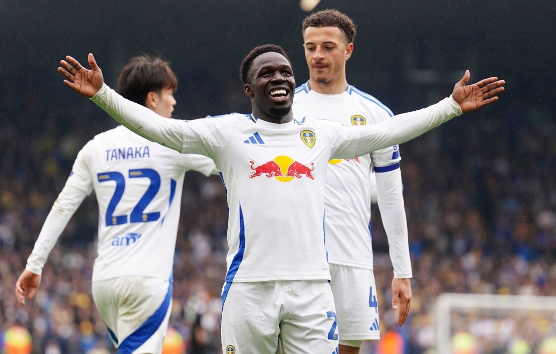 Gnonto, jogador do Leeds United, cobiçado em Itália