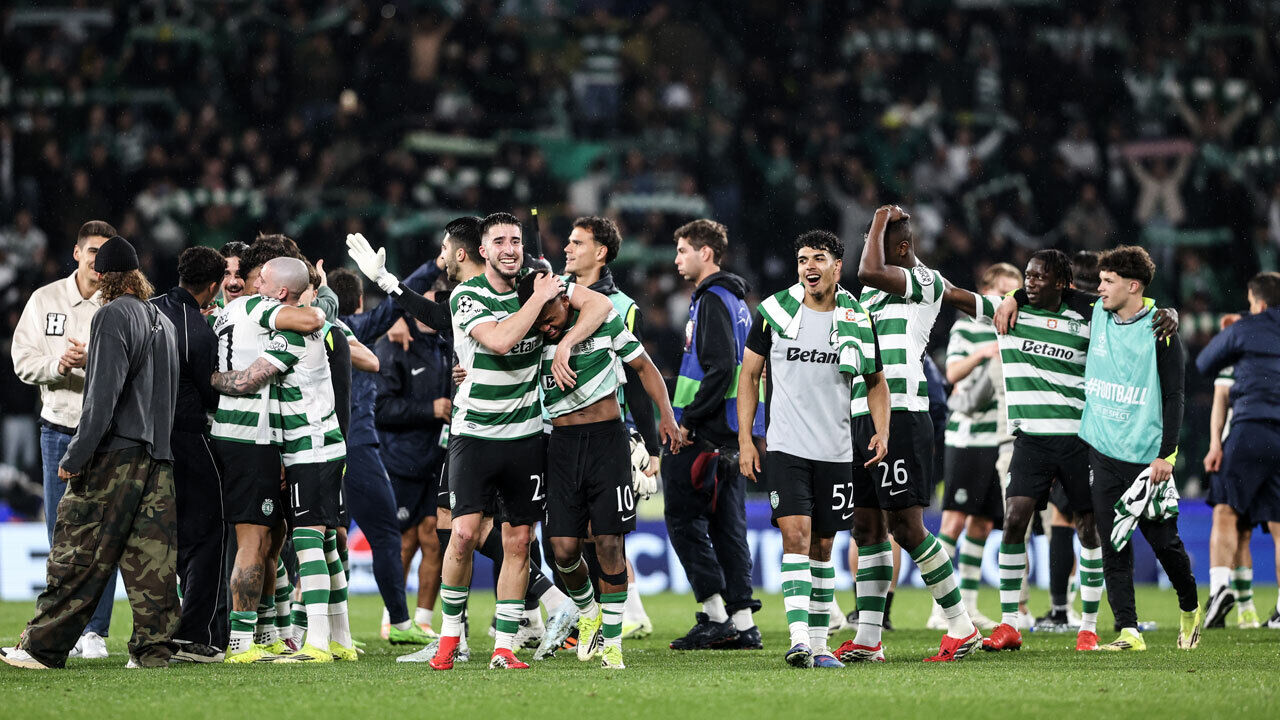 Sporting a festejar em Alvalade depois de golear o Bodo