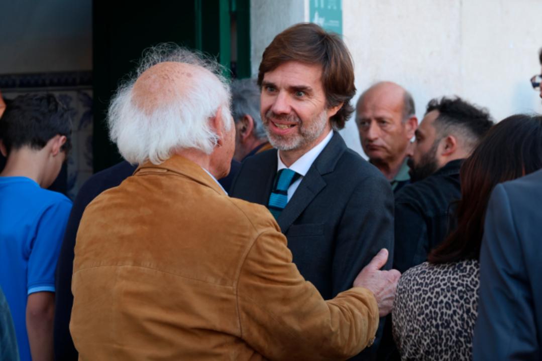 Figuras públicas num evento social