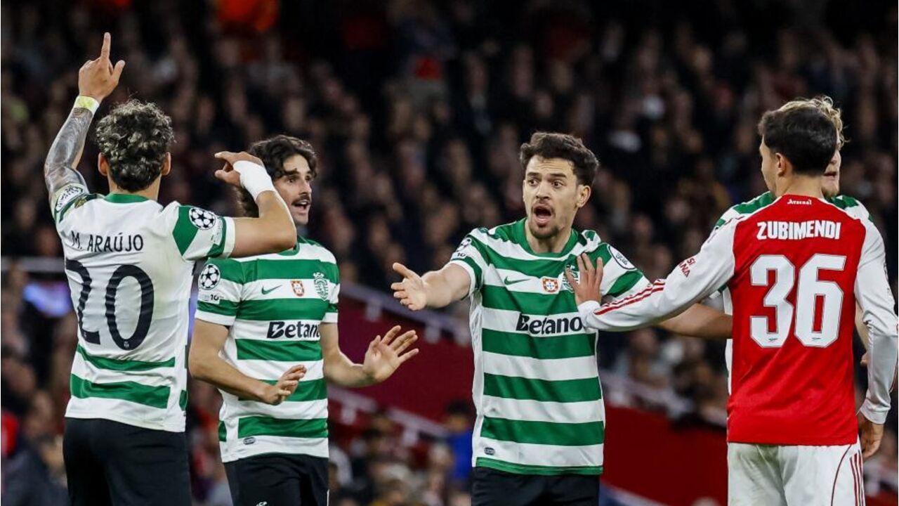 Lance no Arsenal-Sporting