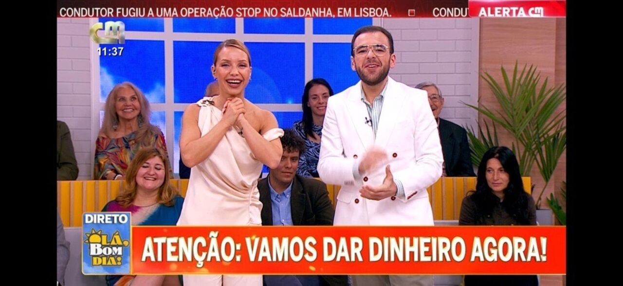 “Olá, Bom Dia!” da CMTV dispara 28,6%