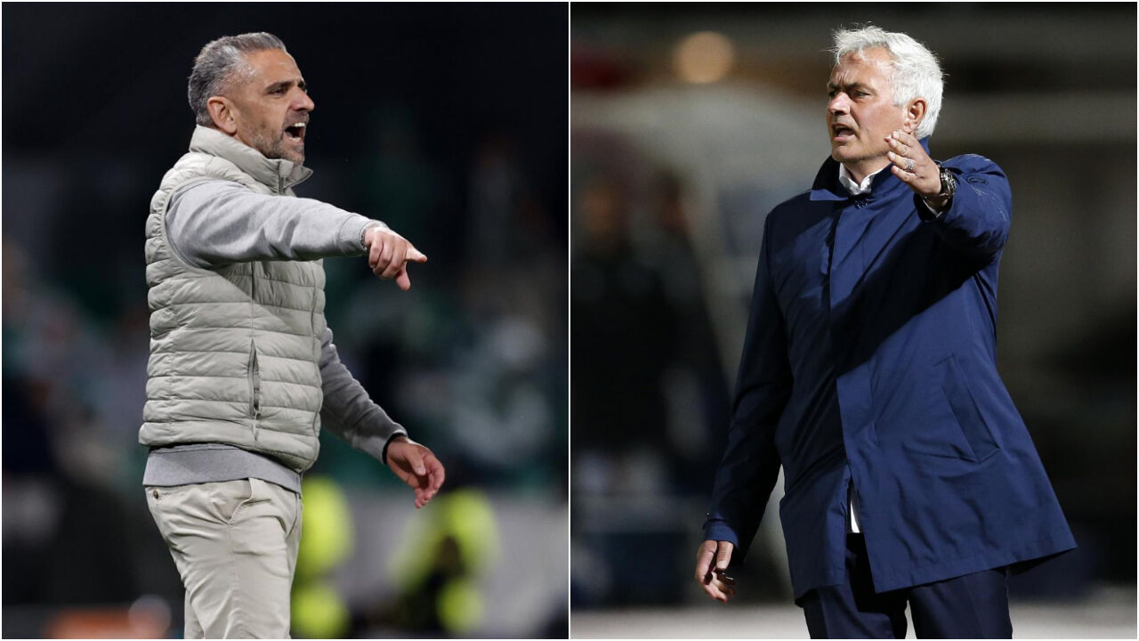 Rui Borges e José Mourinho voltam a defrontar-se amanhã 