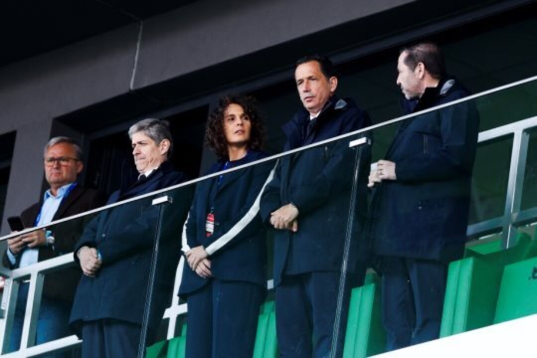 Pedro Proença acompanha vitória da Seleção na Eslováquia