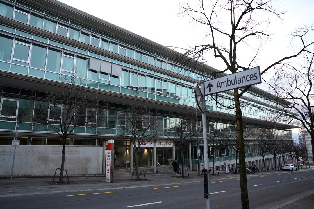 O Hospital Universitário em Lausanne, Suíça 