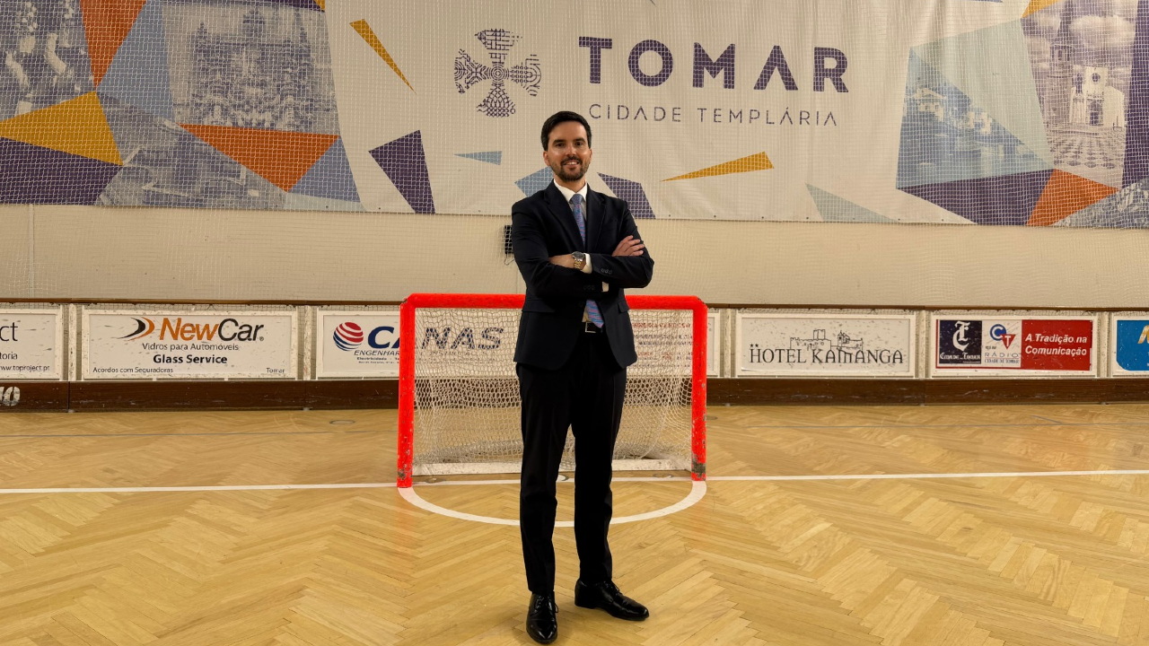 Tiago Carrão, presidente da Câmara Municipal de Tomar