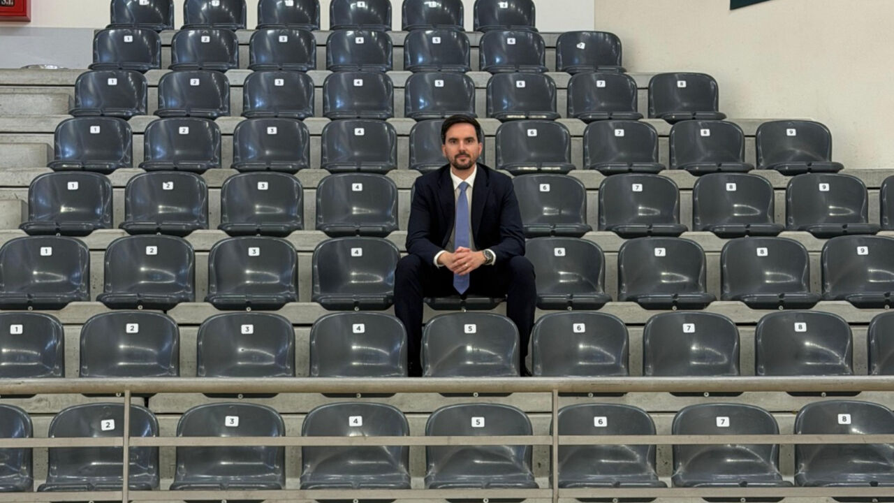 Tiago Carrão no Pavilhão Municipal Patrícia Sampaio