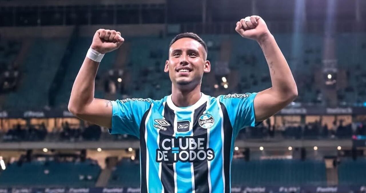 Noriega veste atualmente as cores do Grémio