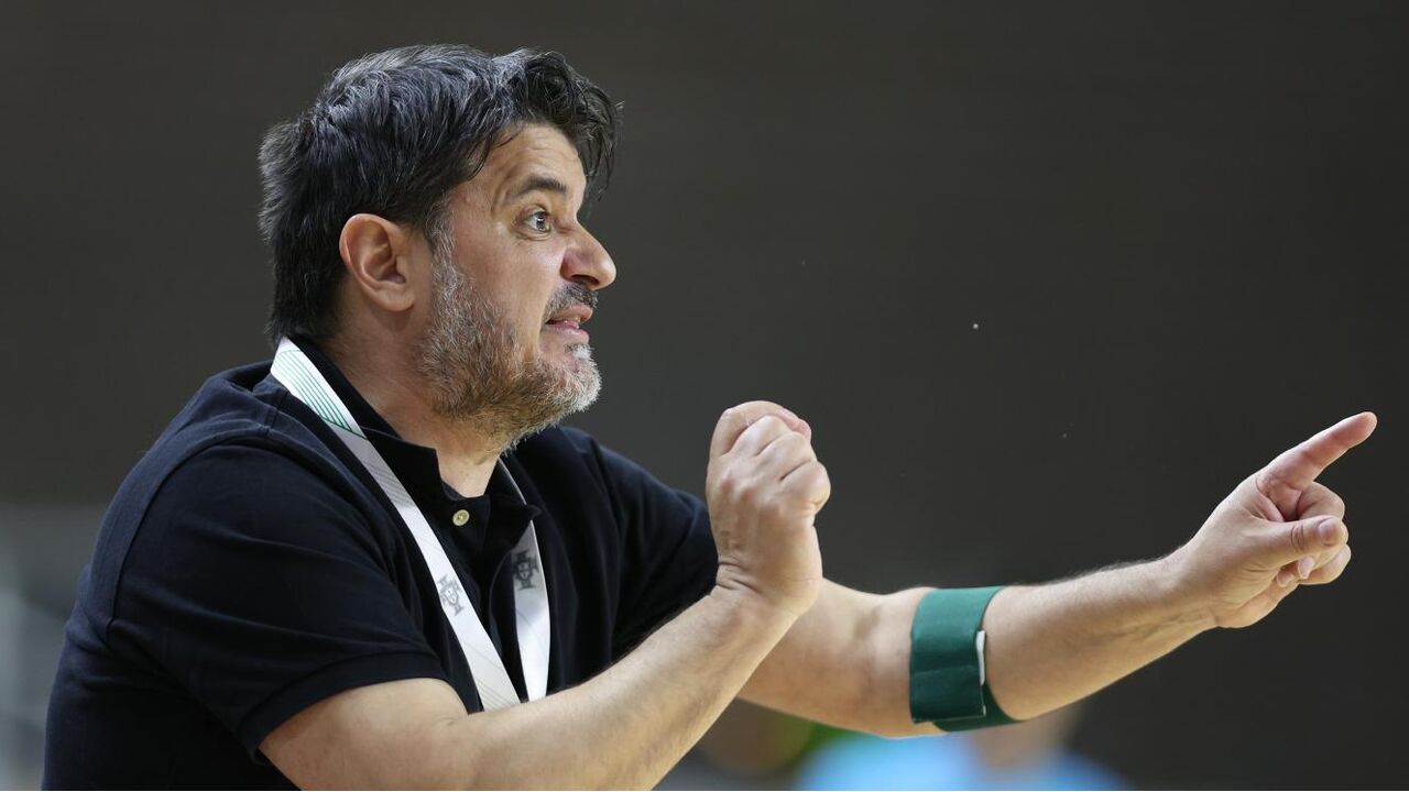 Nuno Dias, treinador do Sporting