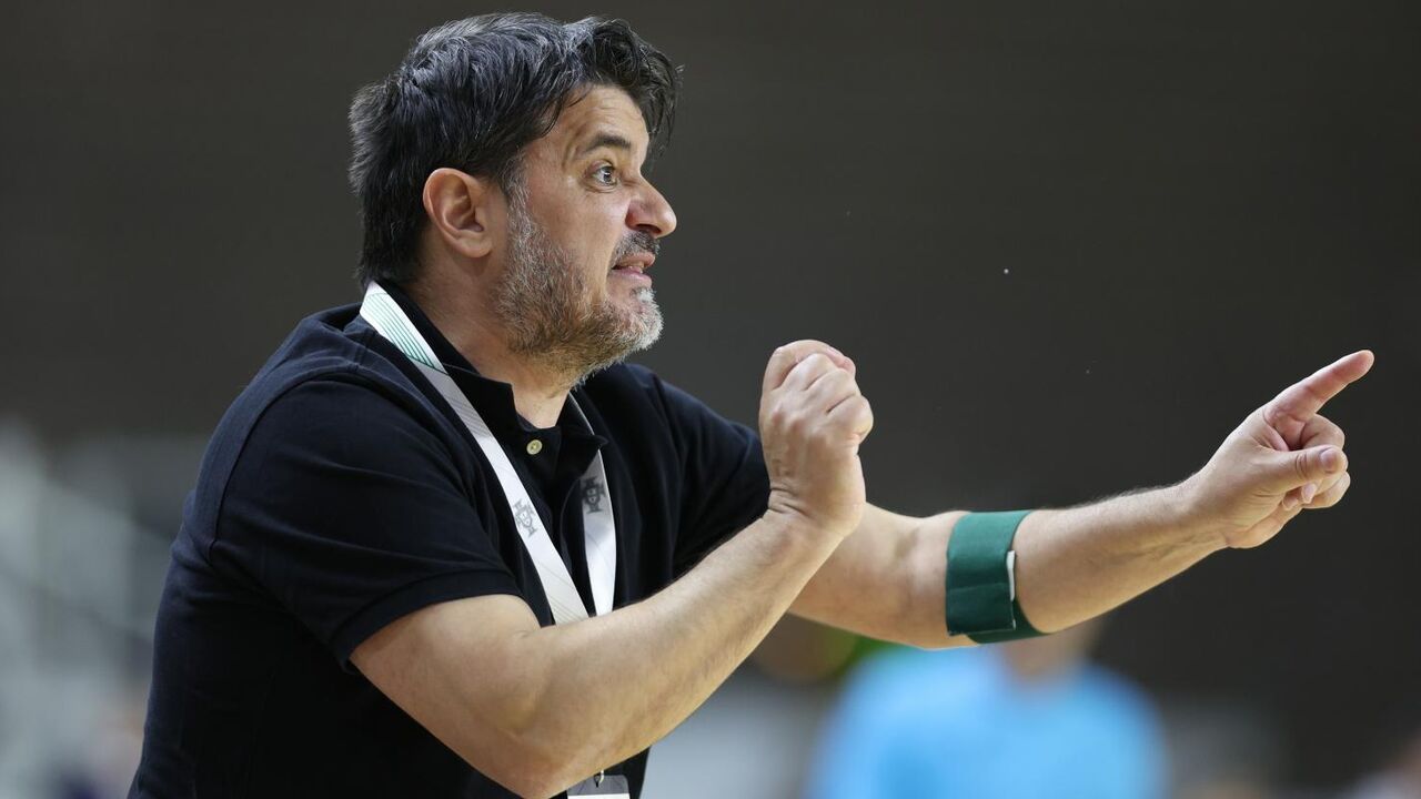 Nuno Dias, treinador do Sporting