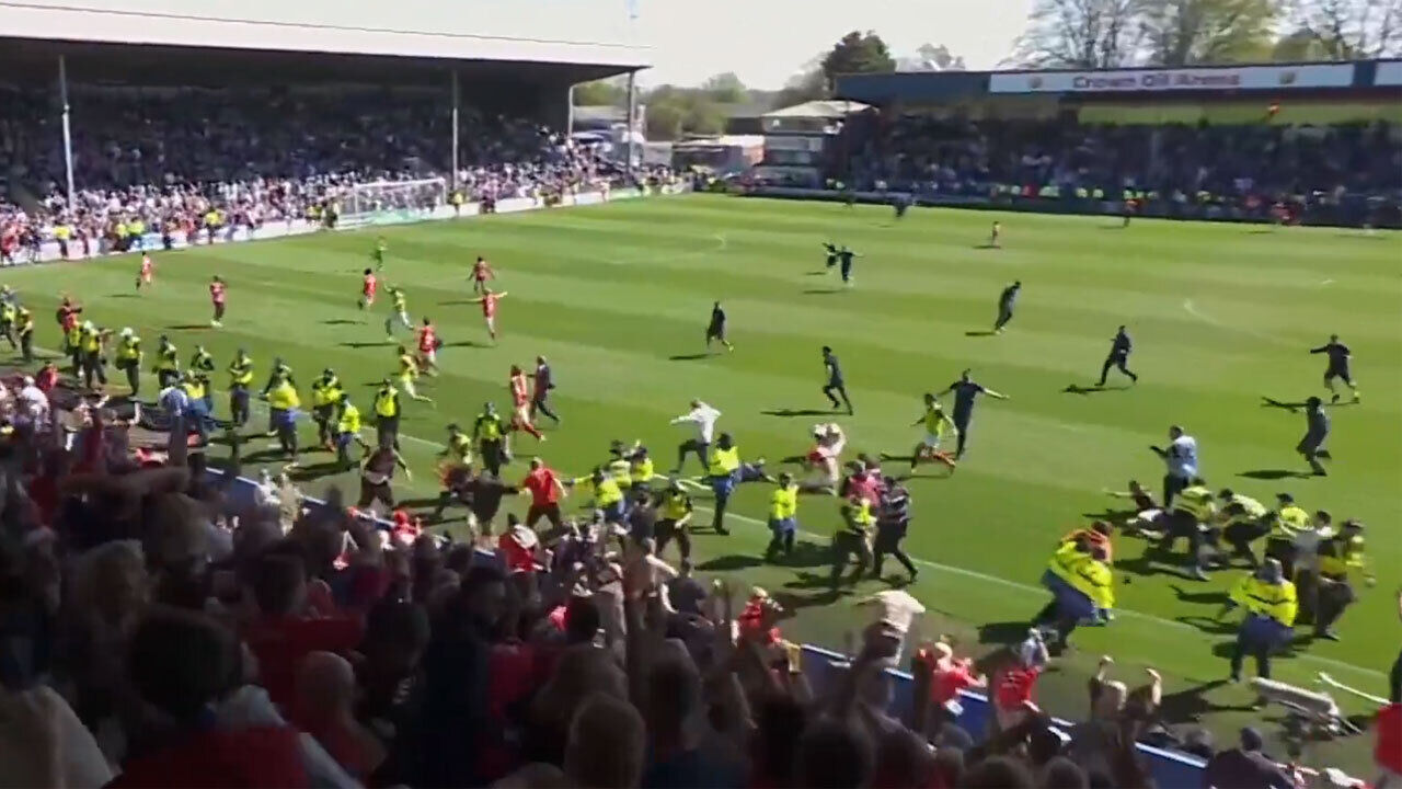 Adeptos do York City acabaram a celebrar 