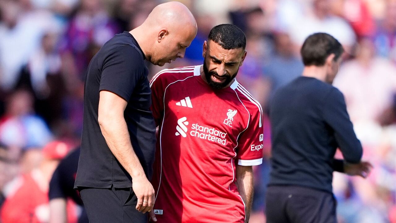 Salah lesionado pode ter feito o último jogo pelo Liverpool