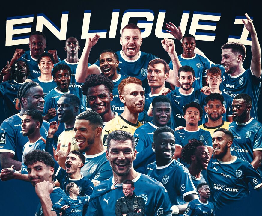 Troyes sobe à Ligue 1