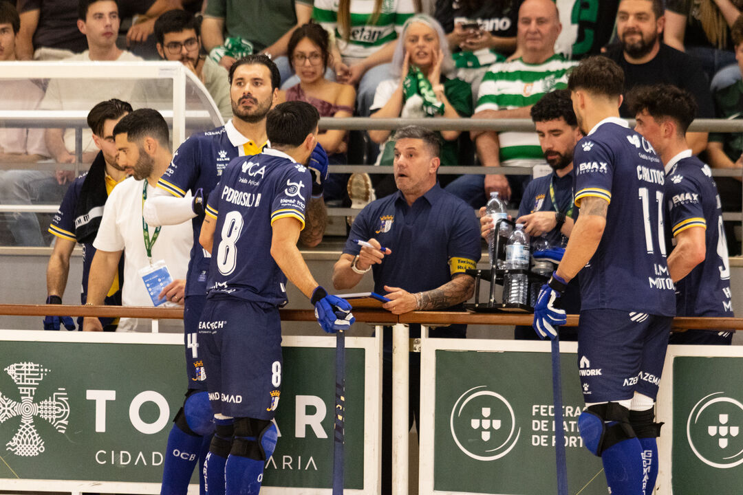 Rui Neto, treinador do OC Barcelos