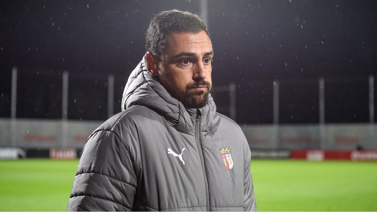 André Pinto, treinador Sp. Braga B