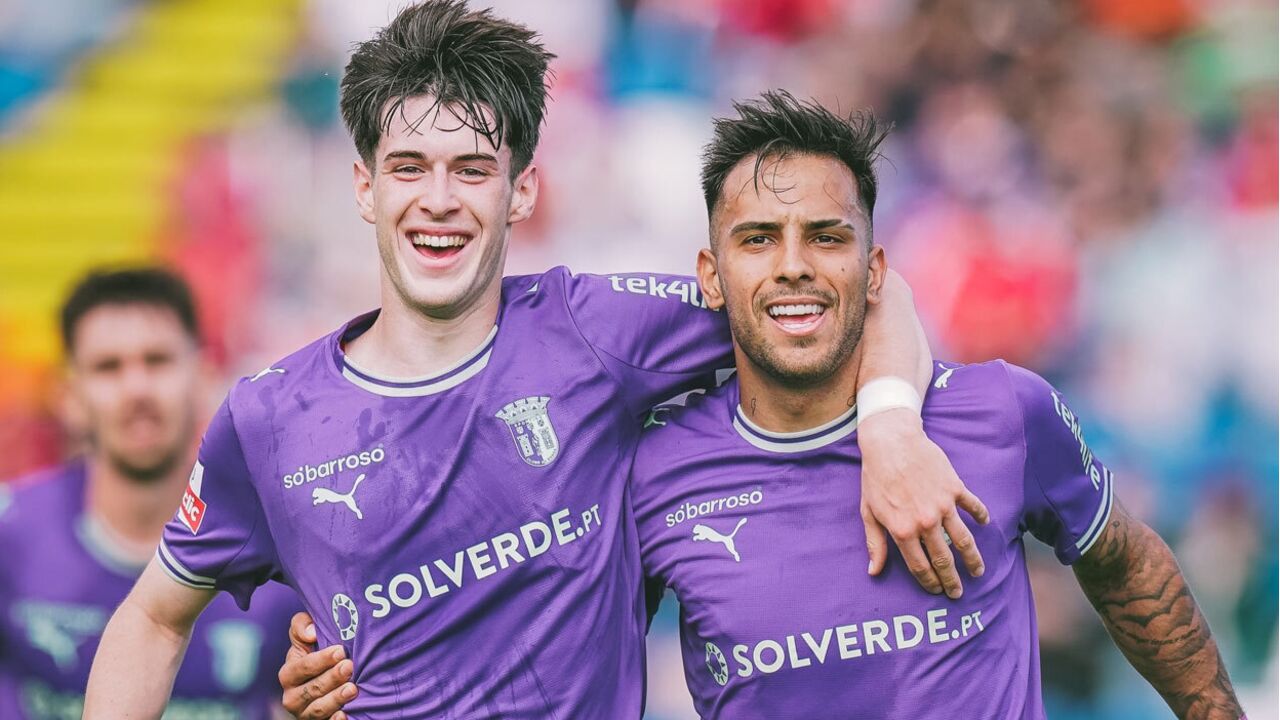 Luisinho fez o passe para Zalazar marcar o golo do Sp. Braga nos Açores