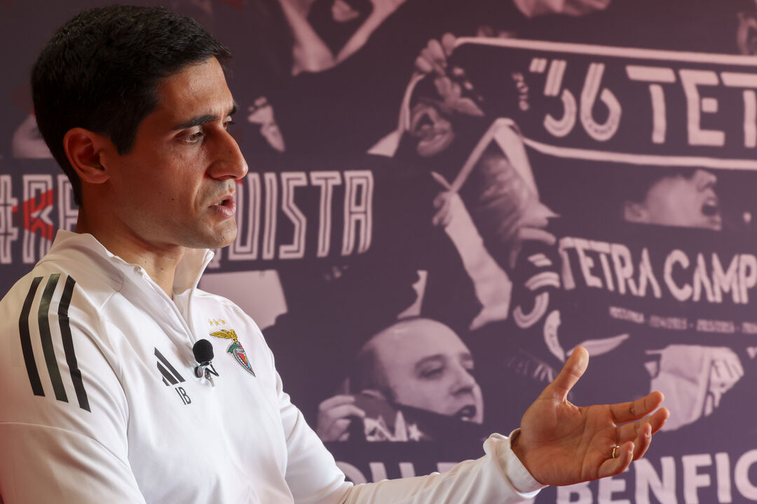 Ivan Baptista, treinador do Benfica feminino