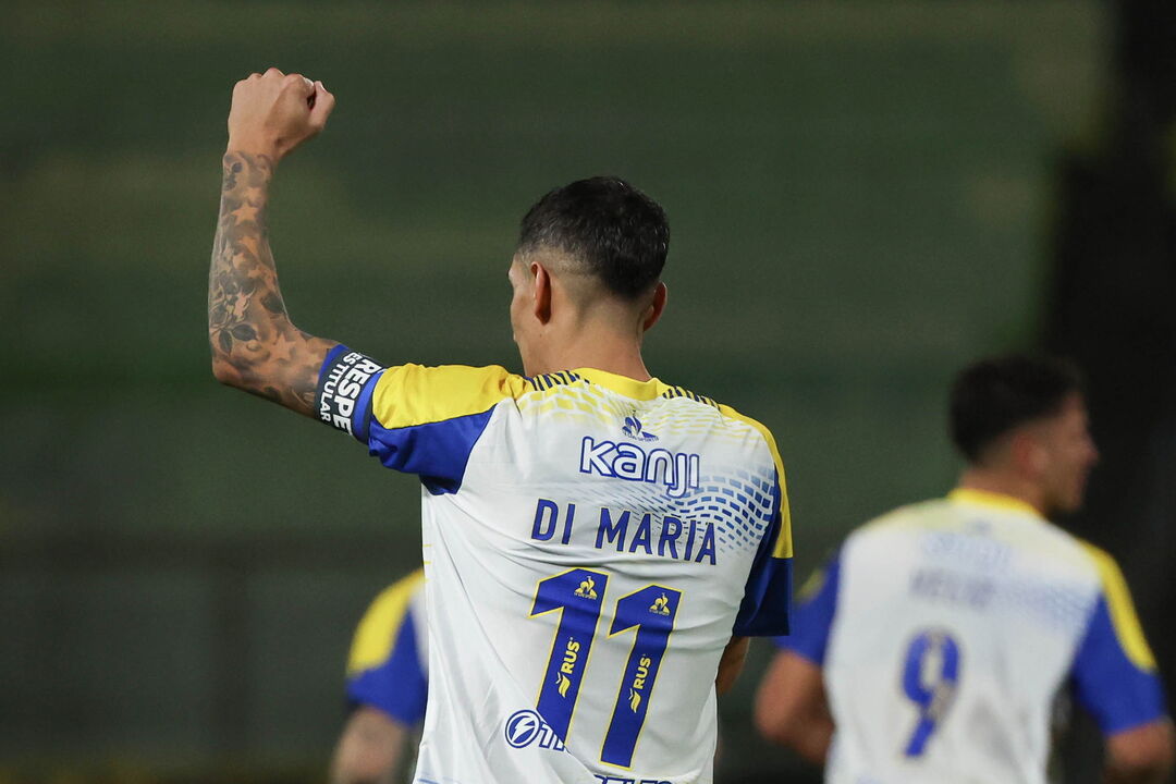 Di Maria marcou na Libertadores pela primeira vez