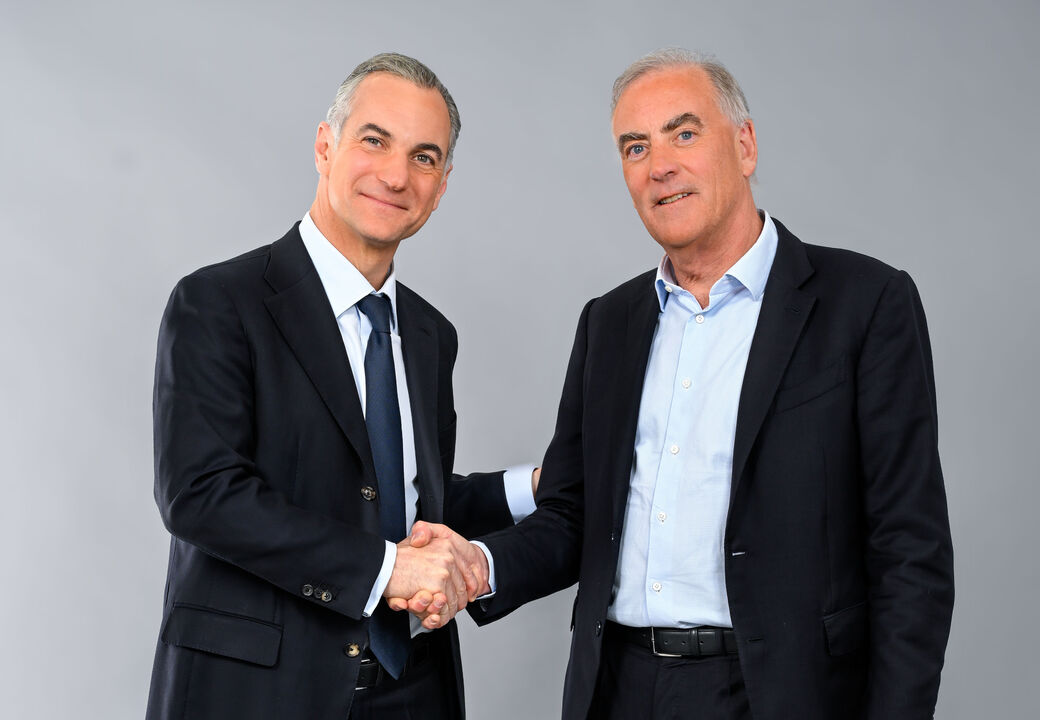 CEO do BPCE, Nicolas Namias, e do Novo Banco, Mark Bourke