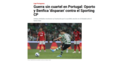'Marca': Guerra sem quartel em Portugal - FC Porto e Benfica disparam contra Sporting