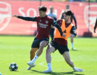 Declan Rice regressou aos treinos