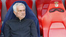 José Mourinho no banco do Benfica