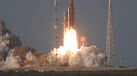 Imagens mostram descolagem de foguetão rumo à Lua lançado pela NASA  