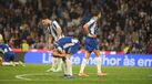 Jogadores do FC Porto desolados após empate frente ao Famalicão no Estádio do Dragão