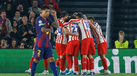 At. Madrid 'vinga-se' do Barcelona em Camp Nou e fica mais perto das meias-finais da Liga dos Campeões