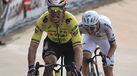 Wout van Aert bateu Tadej Pogacar