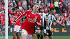 Schjelderup a festejar golo frente ao Nacional