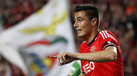 Óscar Cardozo, antigo avançado do Benfica